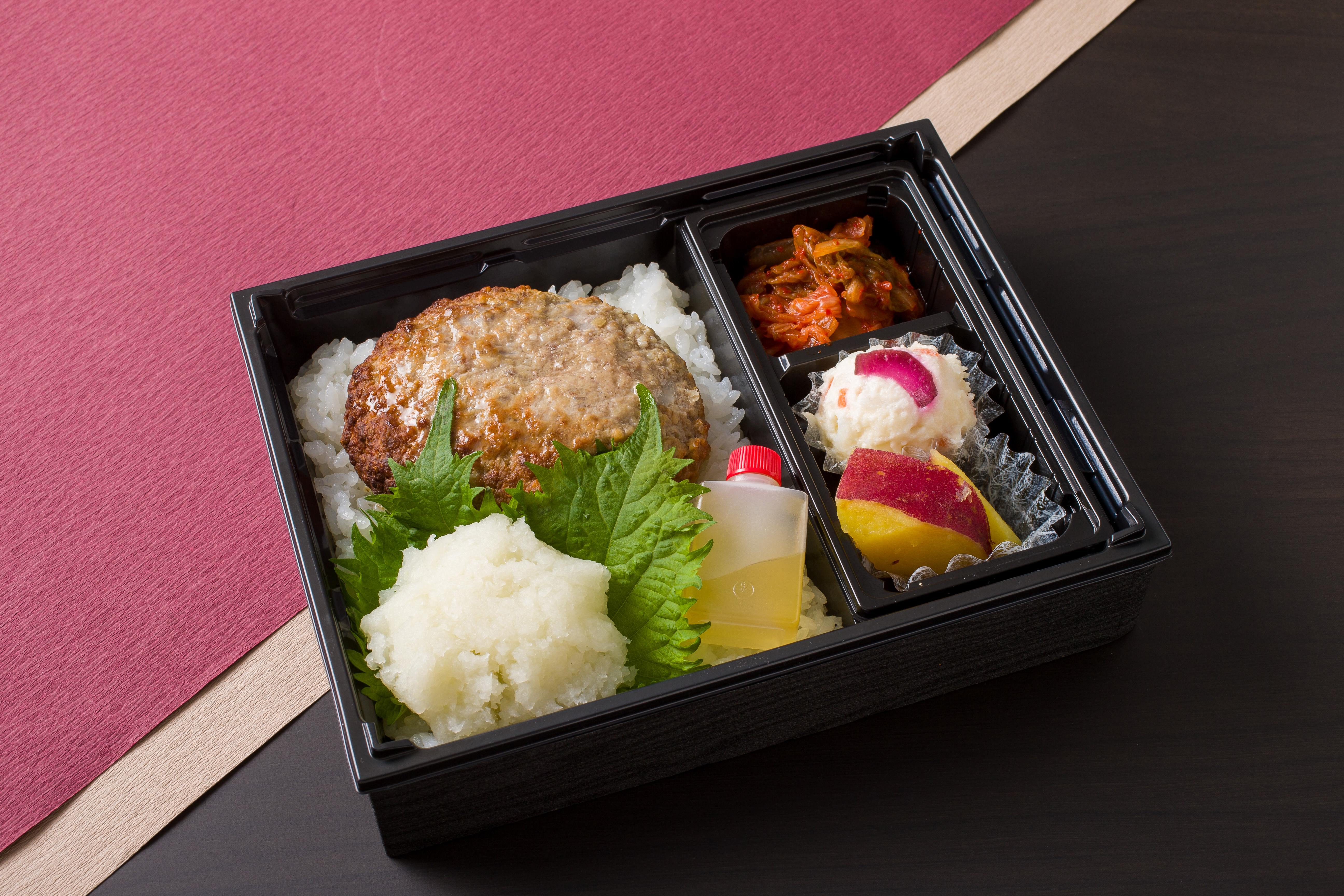 黒毛和牛おろしポン酢ハンバーグ弁当 【451】